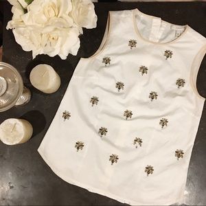 HOST PICK! J. Crew Tank Top with Sequin Details.